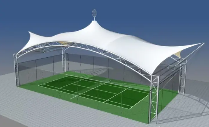 Canopy Membrane Lapangan rangkasbitung
